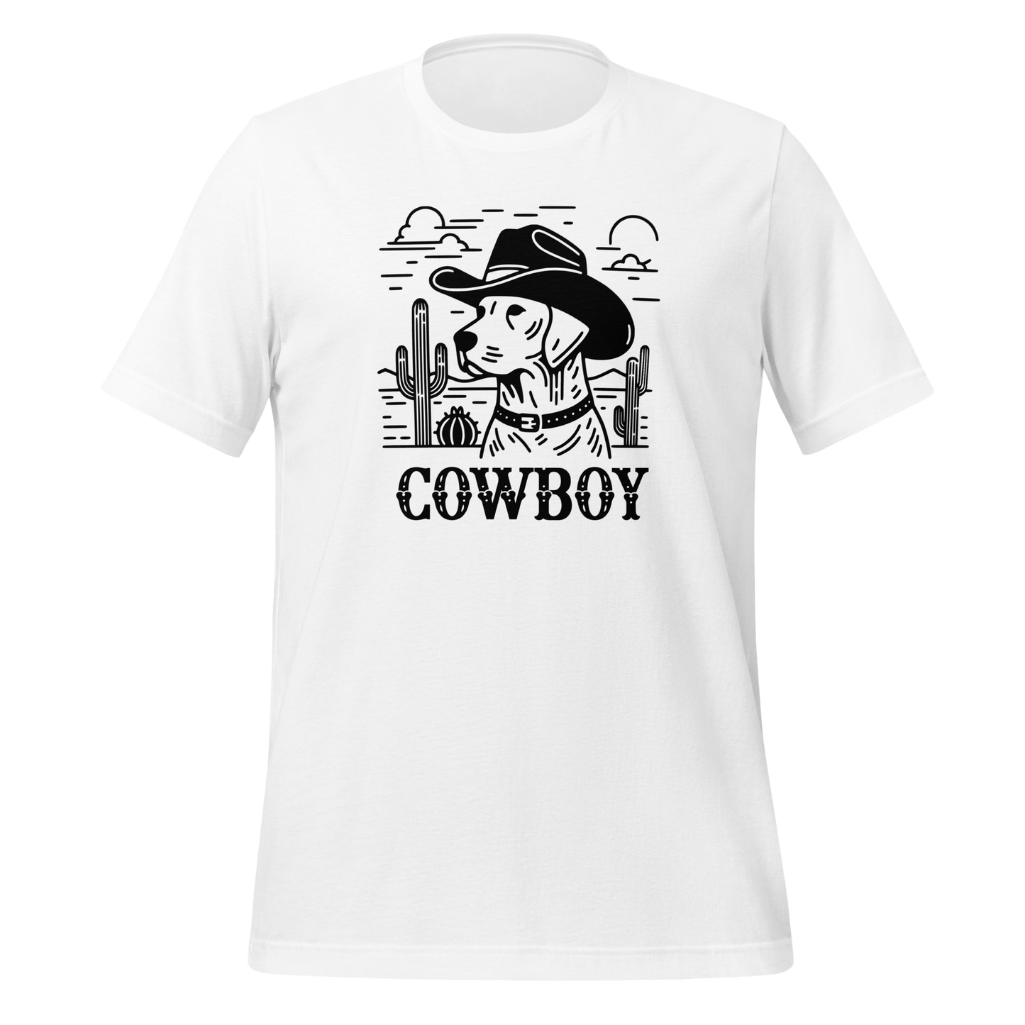 Dog Cowboy T-Shirt..