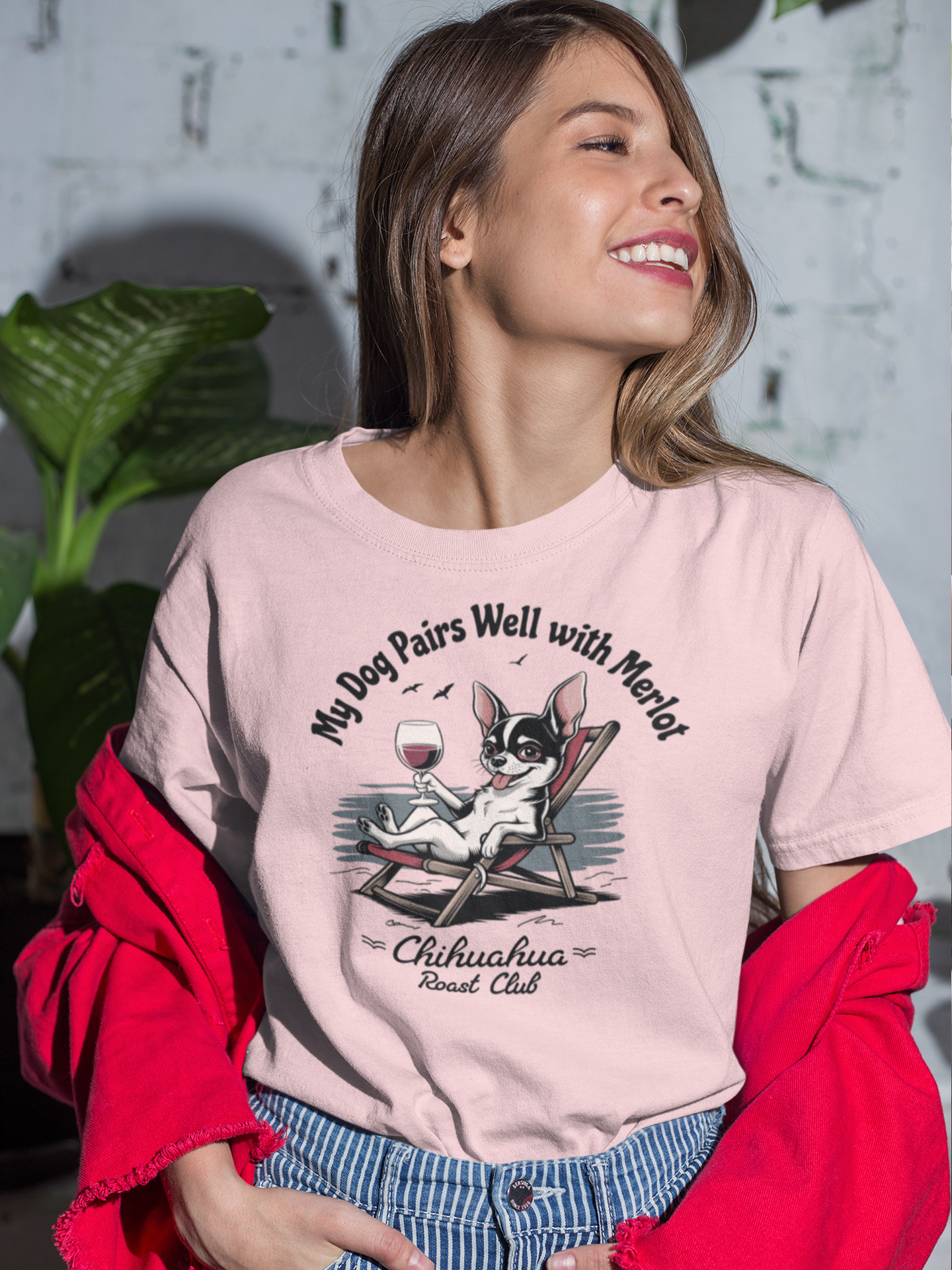 My Chihuahua Pairs Well with Merlot T-Shirt.