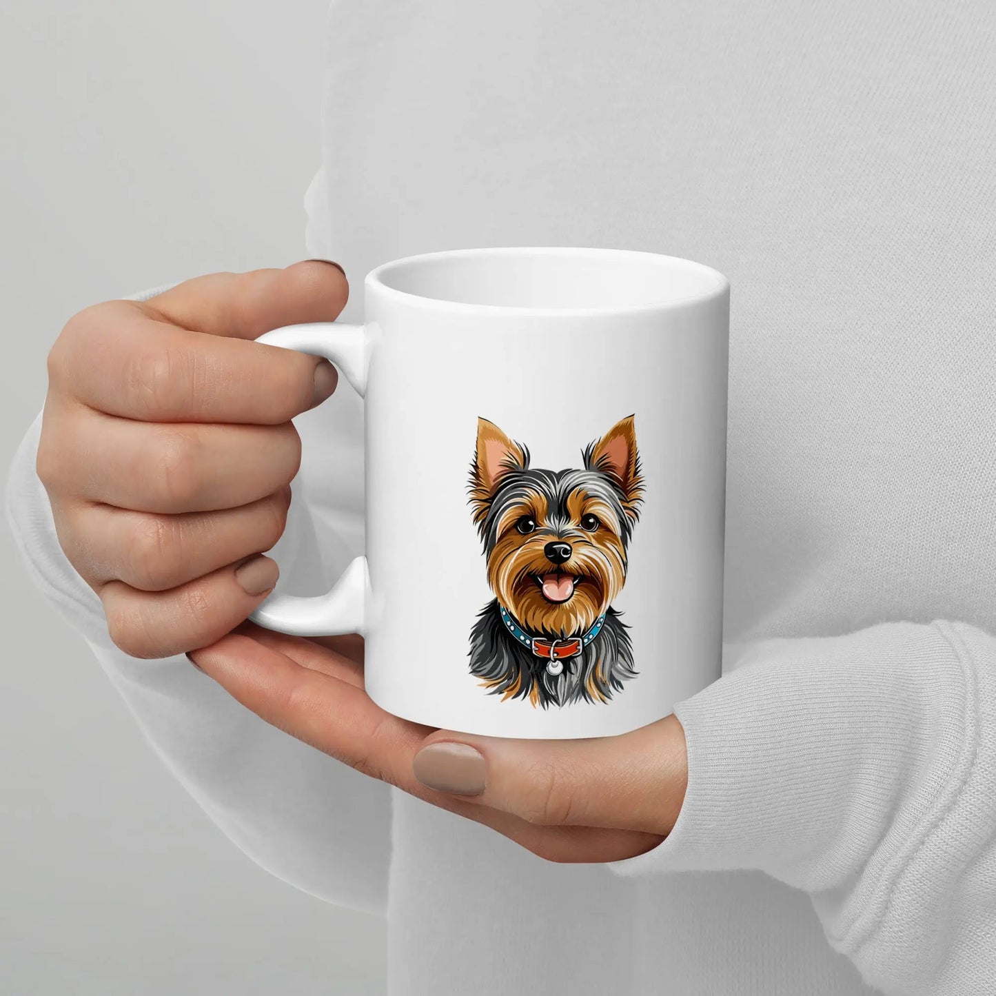 Yorkshire Terrier Mug - Ceramic Coffee Cup Gift for Yorkie Lovers. - PrintsDog